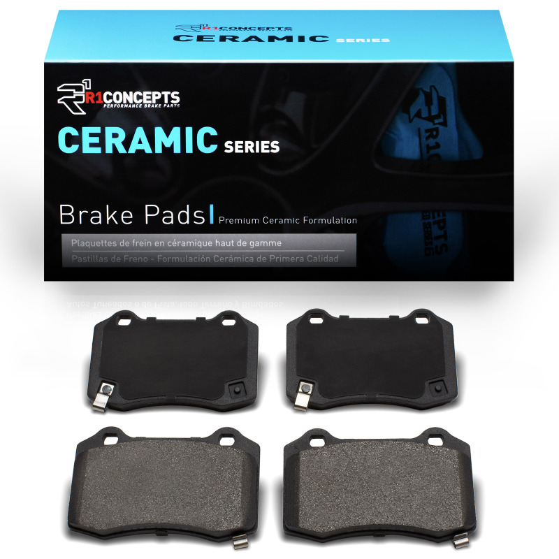 Cadillac CTS Ceramic Brake Pads - Rear - R1 Concepts - R1 Ceramic - `04-`25